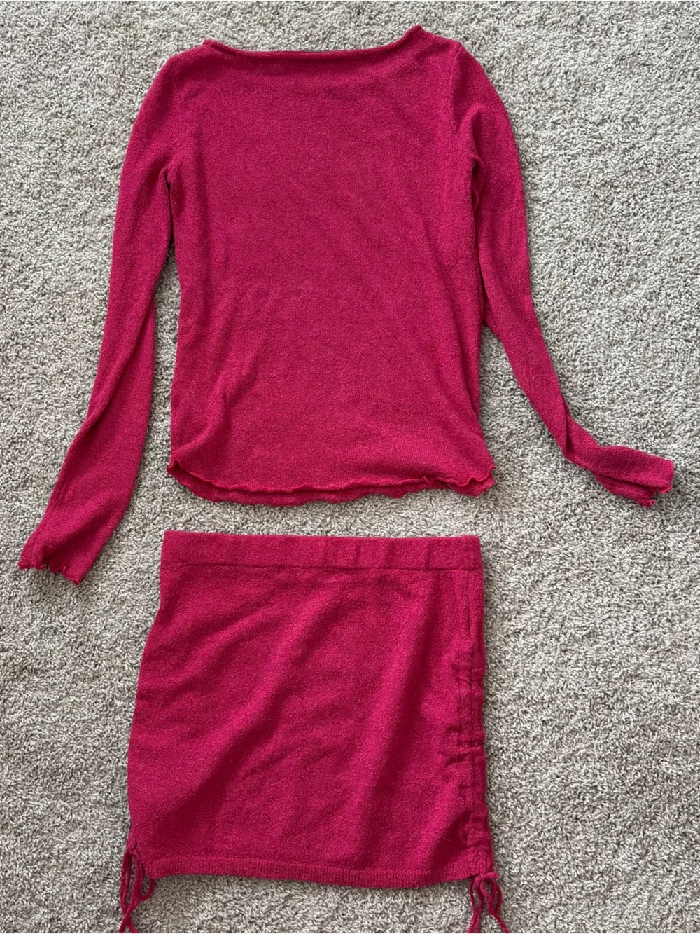 Free People Beach Cabo Sweater Skirt Set